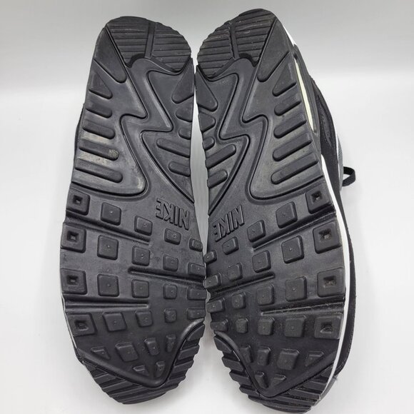 Nike Air Max 90 CN8490-002 Mens Sneakers Size 12 Black & Gray Like New - Picture 3 of 16